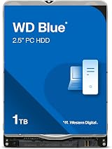 WD Blue 1TB Mobile 2.5" Internal Hard Drive 5400 RPM SATA 6 Gb/s 128MB Cache