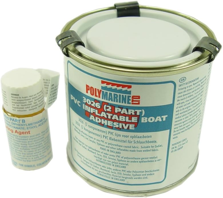 Polymarine Inflatable Boat Adhesive (PVC, Strongon, Polyurethane & PU