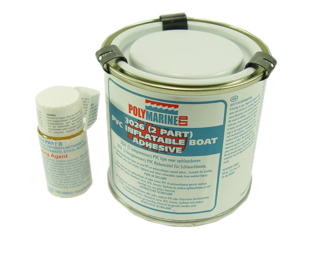 Polymarine Inflatable Boat Adhesive (PVC, Strongon, Polyurethane & PU
