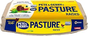 Pete & Gerry's Pasture Raised Eggs Large 18 CT | Pasture Raised, Certified Humane