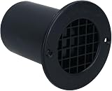 AB Tools Gas Drop Out Floor Vent 75mm Caravan Motorhome Van Conversion Black view 2