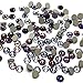 144 Pcs (1 Gross) Swarovski 2058 Xilion / 2088 Xirius SS12 (3.1mm) Crystal Flatbacks No-Hotfix Rhinestones Nail Art Purple Color Mix