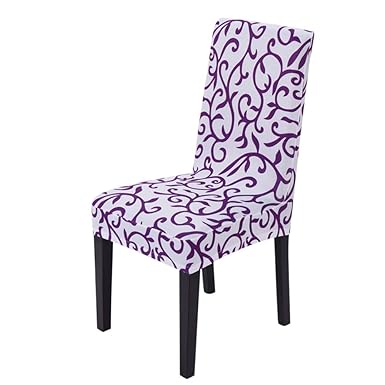 Ansenesna Stuhlhussen Schwingstühle Hochzeit Stretch Universell Husse Elegant Stuhlüberzüge