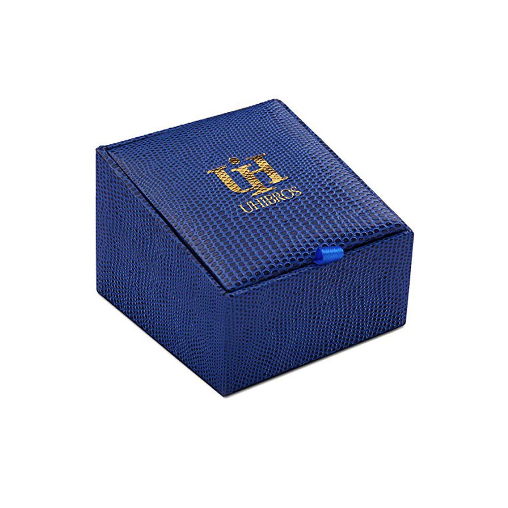 UHIBROS Jewelry Stainless Steel Classic Tuxedo Shirt Cufflinks for Men Unique Business Wedding White (Black)