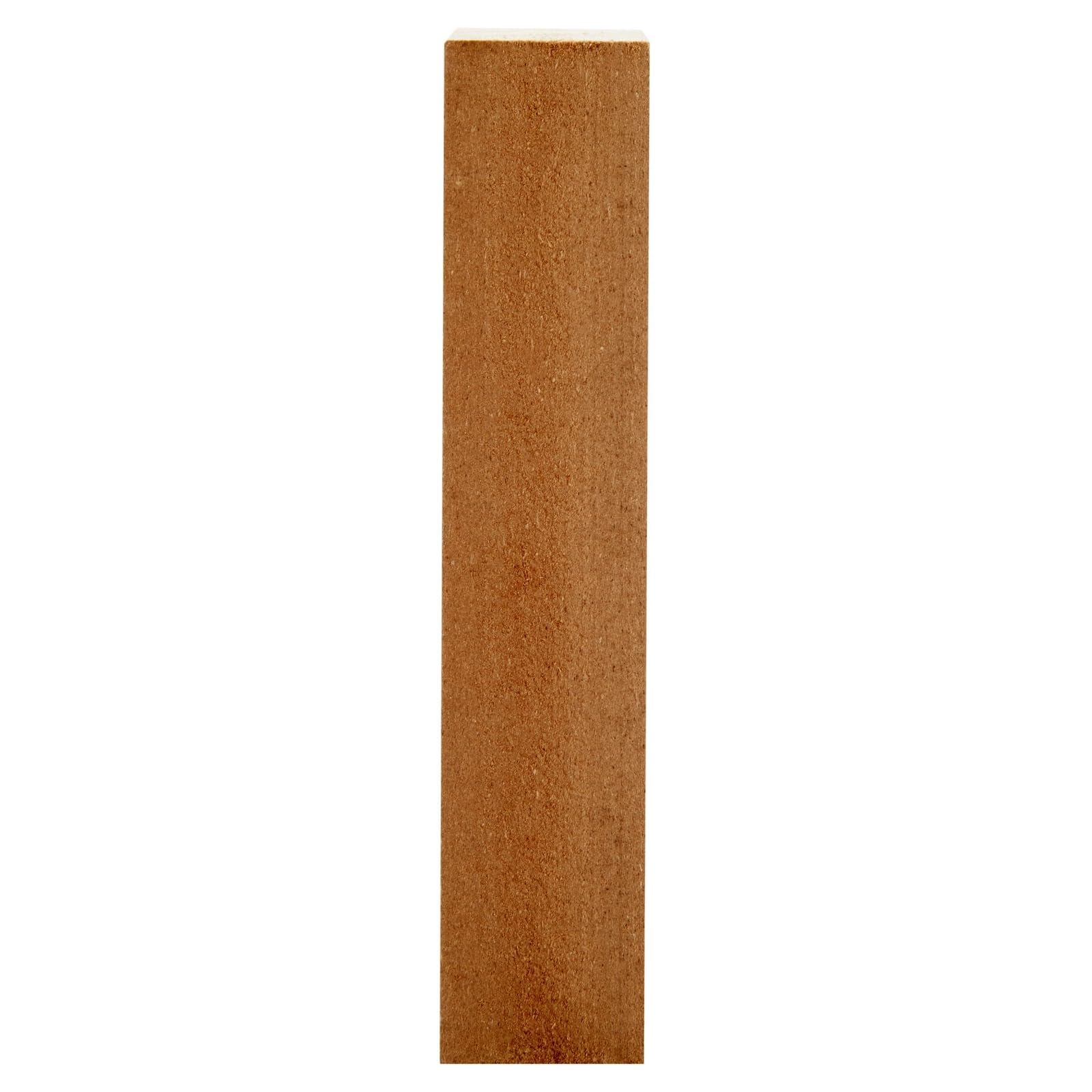 Bright Creations Unfinished MDF Wooden Boards for Crafts - 1 Inch Thick Rectangle Wooden Blocks (5 x 3 Inches Wood Block) - Pack of 4