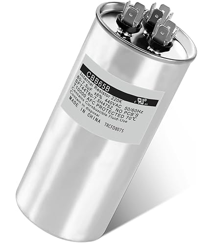 Titan TRCFD8075 Dual Rated Motor Run Capacitor Round MFD 80