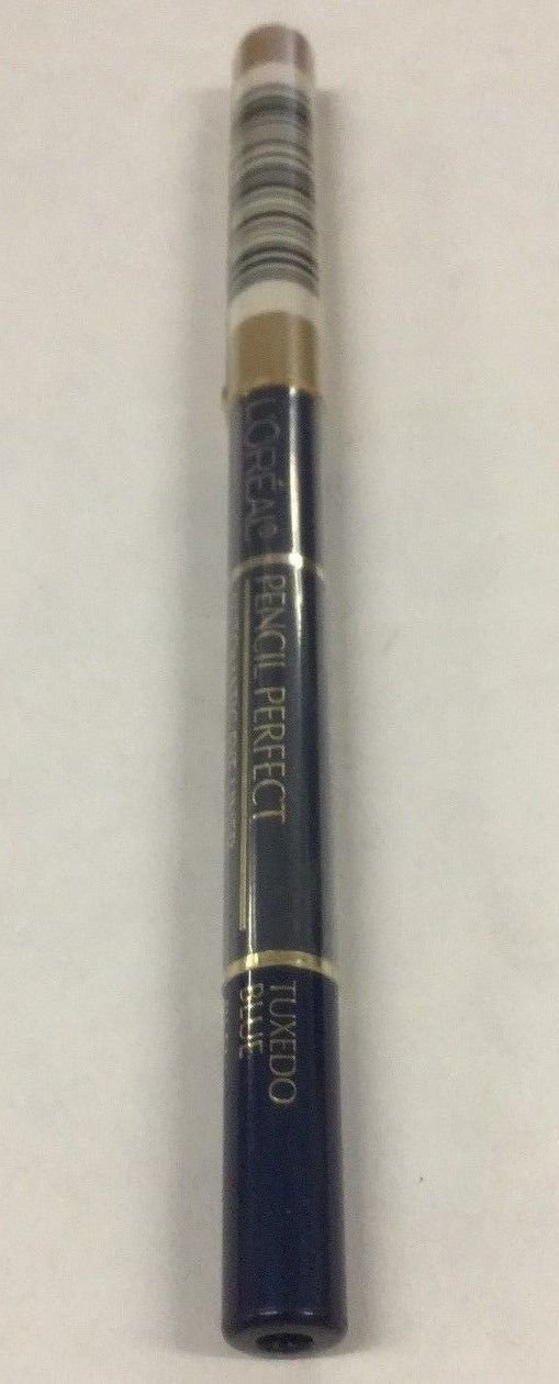 L'oreal Pencil Perfect Self Advancing Eyeliner Tuxedo Blue Full Size.