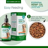 Canine Life Co. Hemp Oil For Dogs 60ml 60000mg Calming Joint Skin UK view 6
