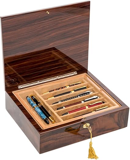Bello Collezioni – a través del Monte pluma de lujo caja para ...
