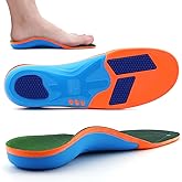 VALSOLE Plantar Fasciitis Orthotic Shoe Inserts,Athletic Running Insoles for Women and Men,Arch Support Gel Comfort Shoe Insoles,Relieve Fallen Arch,Flat Feet,metatarsalgia,Pronation,Heel Pain…