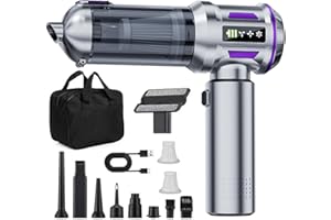 Car Vacuum Cleaner Cordless,23000PA High Power Mini Vacuum Cleaner,Rechargeable Handheld Vacuum Cordless,car hoovers for Pet 