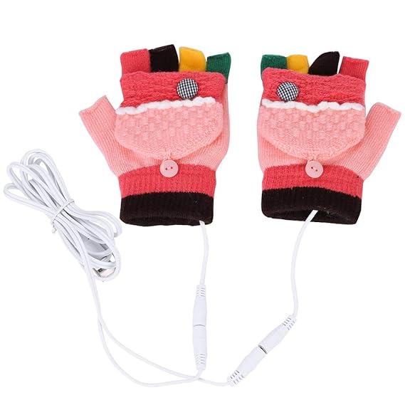 usb electric heated gloves