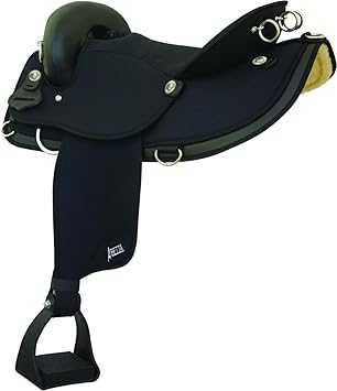 Amazon Com Abetta Gaited Western Trail Saddle 17in Sports
