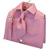 XUZHID Crossbody Bags，Women Bag Shirt Shaped Crossbody Bag Purse and Handbag Korean Styles Shoulder Bag Casual Messengers Bag for Travel Daily