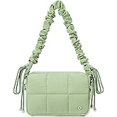 Telena Crossbody Bags for Women Cross Body Purse with Guitar Strap Lightweight Puffer Shoulder Bag for Travel