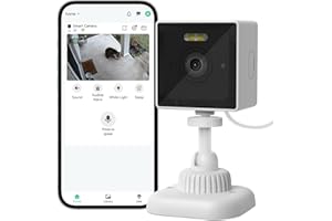 Akentio Pet Camera for Outdoor Cat House, Smart Monitor for Outdoor Cat House with Night Vision, 2-Way Audio and Siren Alarm, Cloud & SD Card Storage, Works with Alexa