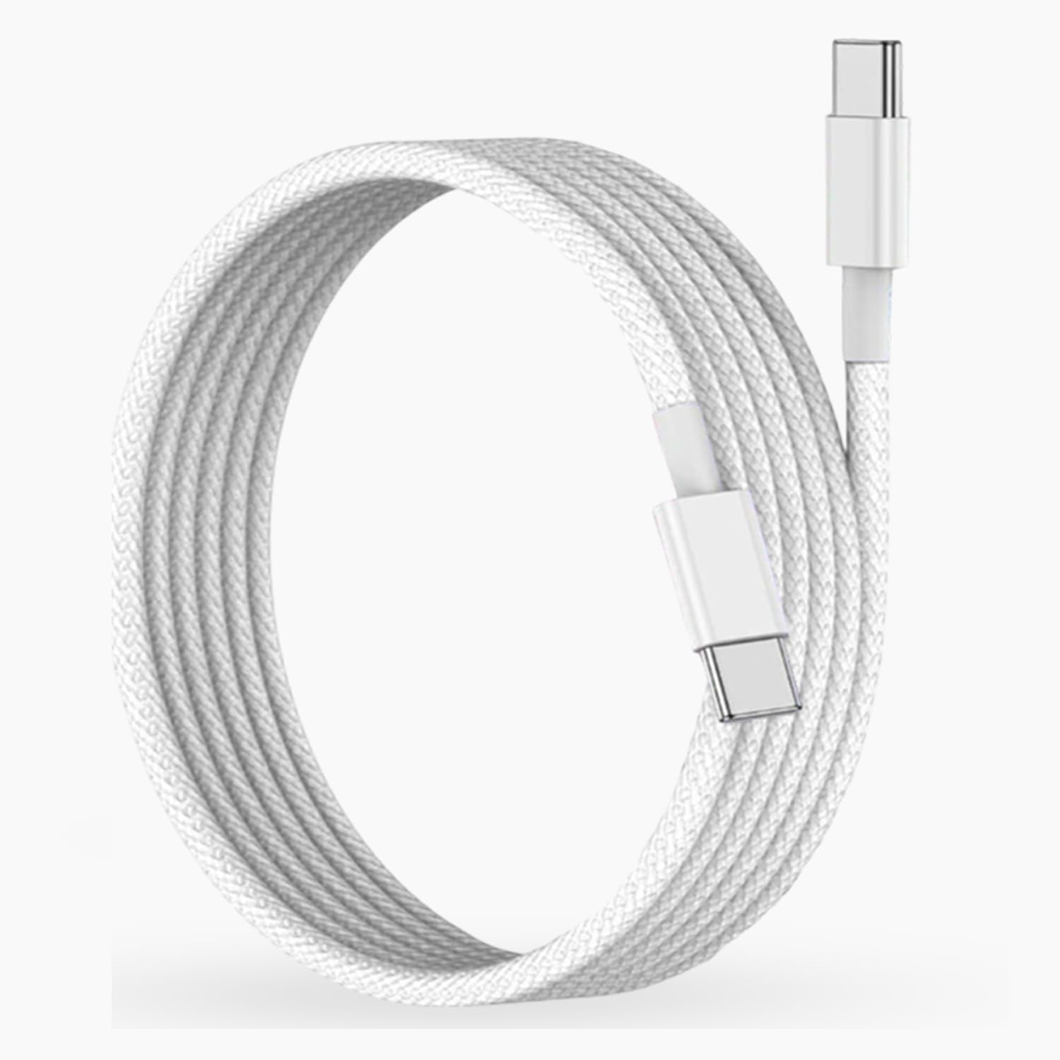 USB C Charger Cable (1M 60W) For Motorola Moto G73 G23 G72 E40 E30 E20 E32 G10 G22 G30 G31 G41 G50 G60s USB C to USB C Fast Charging Cable PD Type C Phone Charger Adapter Cable + Data Transfer Lead