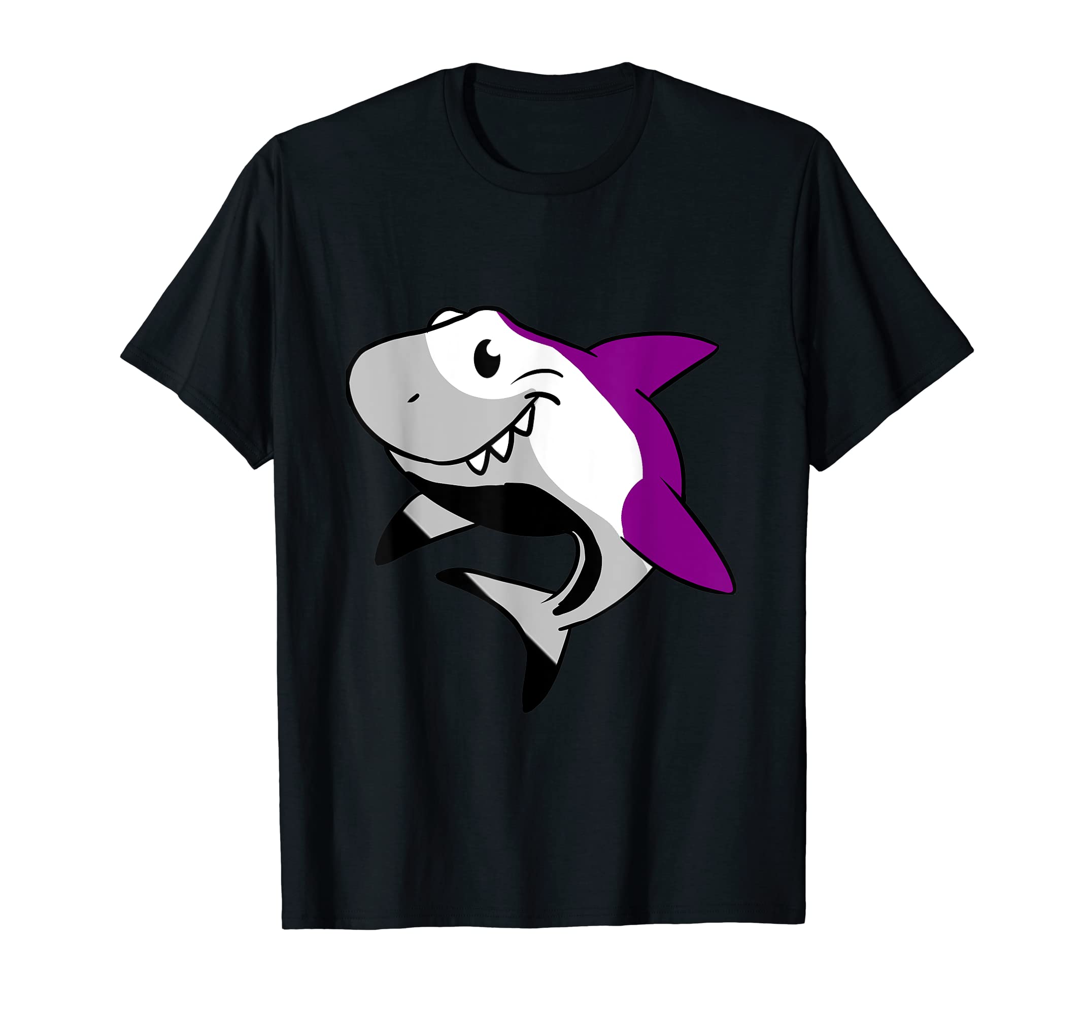 Asexual Shark Ace Pride T-Shirt