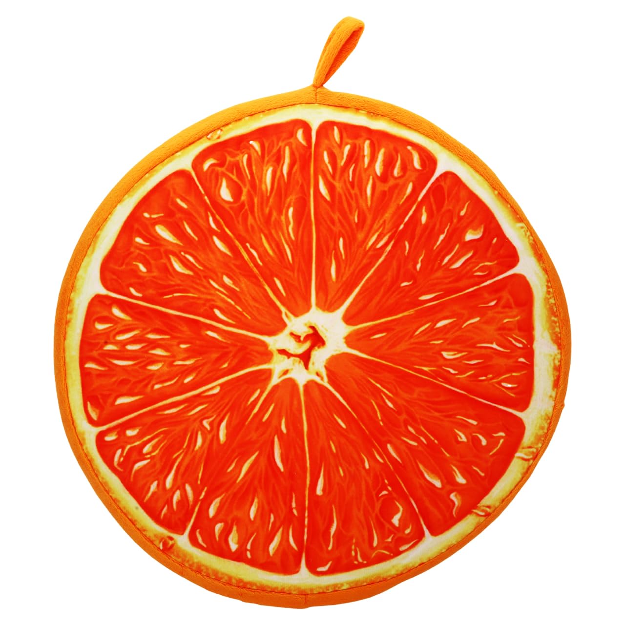 Gatuida Fruit Pillow, Round Fruit Pillows Stuffed Throw Pillows 3D Decorative Floor Cushions Chair Seat Seat Cushions