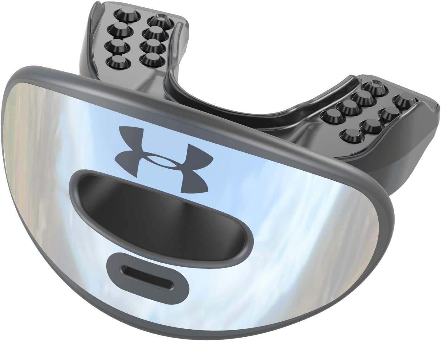 Under Armour Air Lip Guard / Mouth Guard for Football. Breathable & Comfortable. No Boil Required. Offers Lips and Teeth Protection. Youth & Adult Sizes. Includes Helmet Strap : Sports & Outdoors
