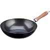 WECOOK-Carbono-Wok-Induccion-20-cm-Antiadherente-QUANTANIUM-Ecologico-3-Capas-sin-PFOA-Acero-al-Carbono-Mango