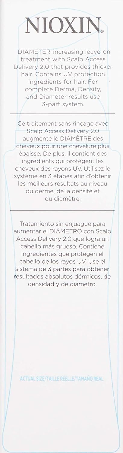 Nioxin Scalp and Hair Leave,In Treatment System 4 for Color Treated Hair with Progressed Thinning, 3.4 Fl Oz: Premium Beauty