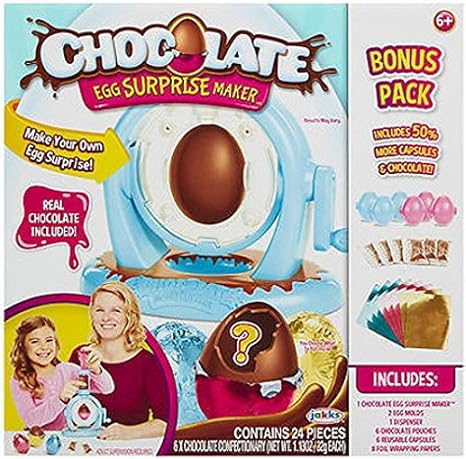 chocolate egg maker toy
