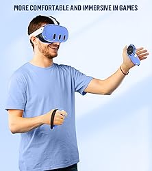Silicone Cover Set Compatible with Meta/Oculus