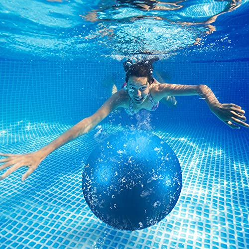 Swimming Pool Ball with Hose Adapter 9 Inch Fills with Water Pool Ball