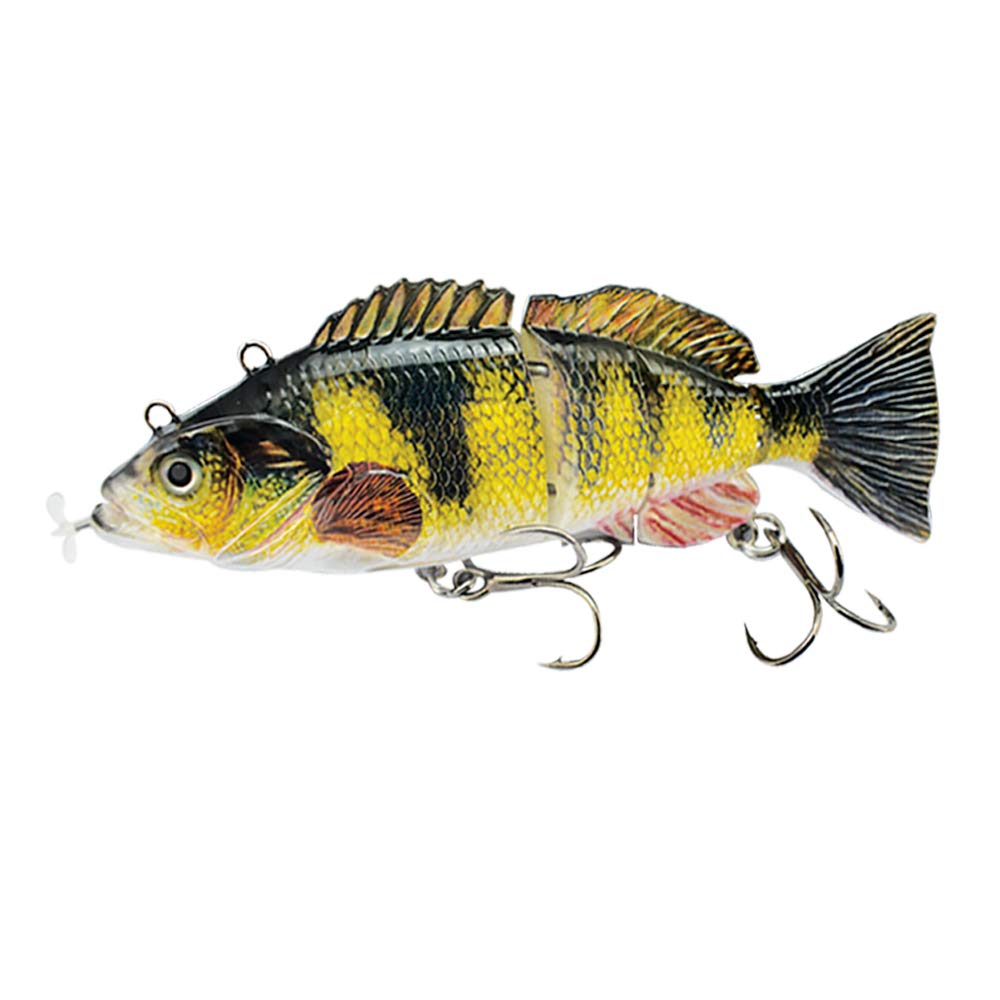 ods lure Upgrade Robotic Swimming Lure Auto Electric Lure USB Rechargebale Swimbait Multi Jointed Segment Fishing Lure LED Light (3)