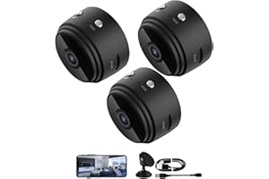 COMSEY Secret Scope Camera, Mini Wire-Free Monitor with Night Vision Function, WiFi Camear Outdoor Wireless 1080p HD