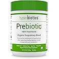 Hyperbiotics Organic Prebiotic Powder | 13.23oz, 54 Servings | Unflavored Fiber Supplement | Supports Healthy Digestion & Gro