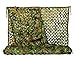 NINAT Woodland Camo Netting Camouflage Net For Camping Military Hunting Shooting Sunscreen Nets 3.25x6.5ft,6.5x10ft,5x13ft,10x10ft,6.5x16.4ft,6.5x20ft,6.5x26ft,13x16.5ft,13x20t,20x20ft,20x23ft