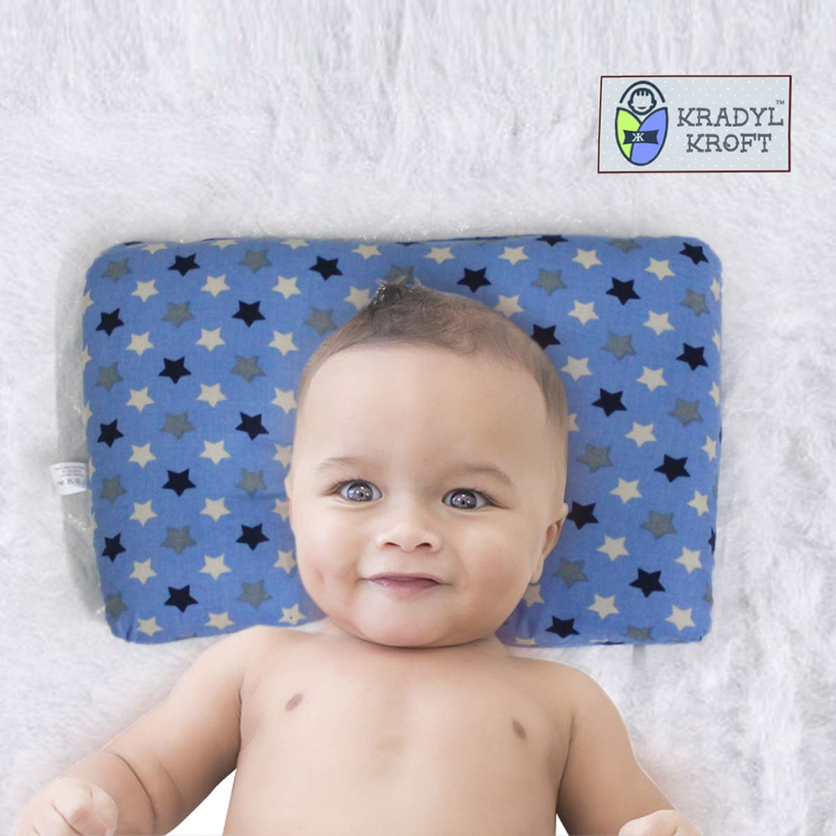 Buy Kradyl Kroft Soft Applr Bio Gen Foam Pillow For Infants Head