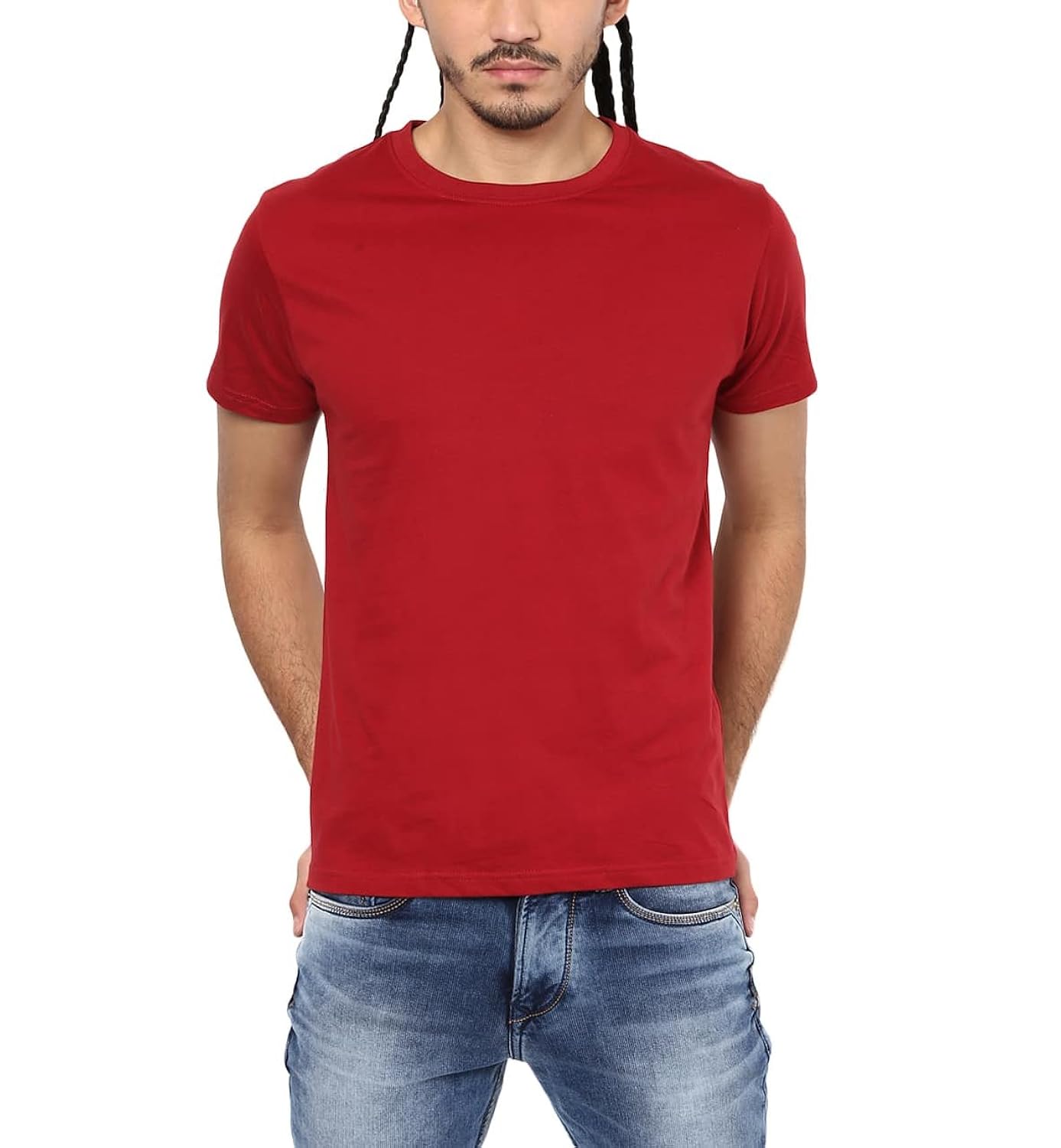 aventura outfitters men's cotton polyester blend combo of 4 t-shirts