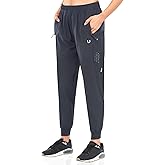 NORTHYARD Women's Running Athletic Pants Track Lightweight Joggers Workout Jogging Casual Sweatpants with Zipper Pockets