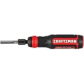 CRAFTSMAN 4V Electric Screwdriver Set, 300 RPM, Micro-USB Charging Port, 3-Stage Battery Charge Indicator (CMHT66718B20)