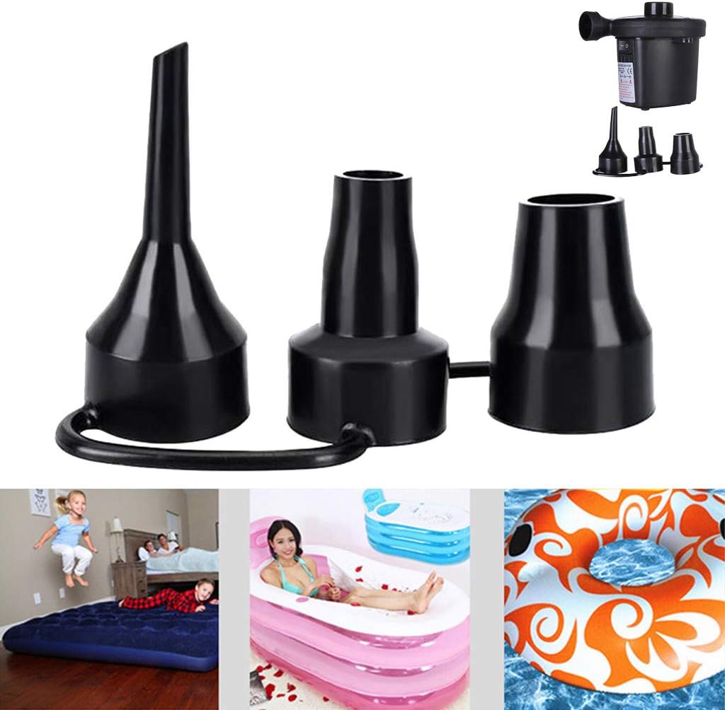 3 Pack Inflatable Pump Nozzles Head Helonge Air Pump Replacement