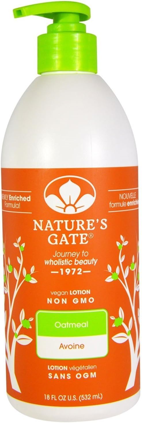 Nature'S Gate Colloidal Oatmeal Moisturizing Lotion, 18 Ounce