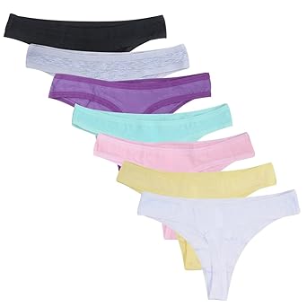 Closecret-Stringtangas für Frauen - einfach und komfortabel zu tragen (7er Set)
