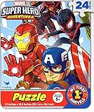 Marvel Super Hero Adventures - 24 Pieces Jigsaw Puzzle - v1