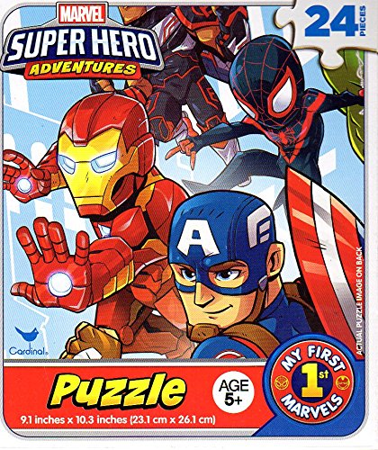 Marvel Super Hero Adventures - 24 Pieces Jigsaw Puzzle - v1