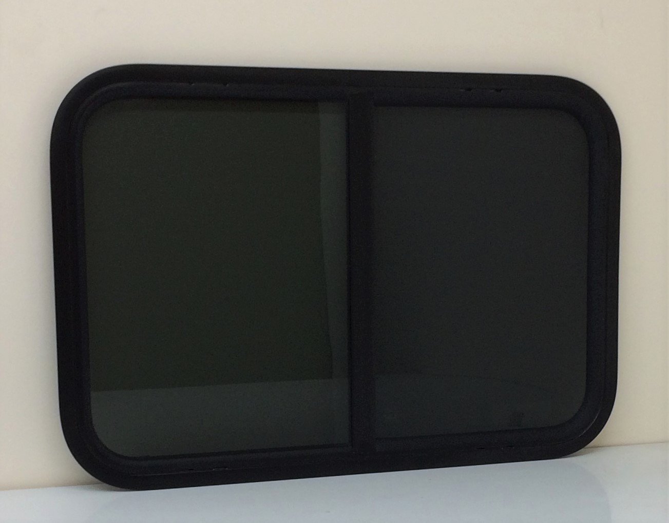 Vintage Technologies WD09 RV Teardrop Tear Drop Toy Hauler Camper Trailer Windows (1) 30"W x 20