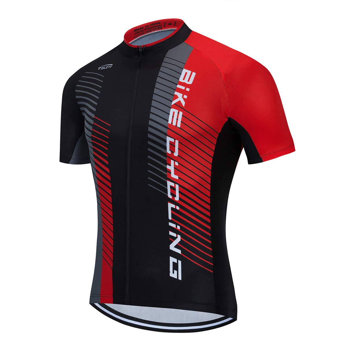 Cycling Jersey Men, Summer Short Sleeved Bike