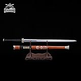 SWORDSMAN Handmade Rosewood Folded Steel Blade