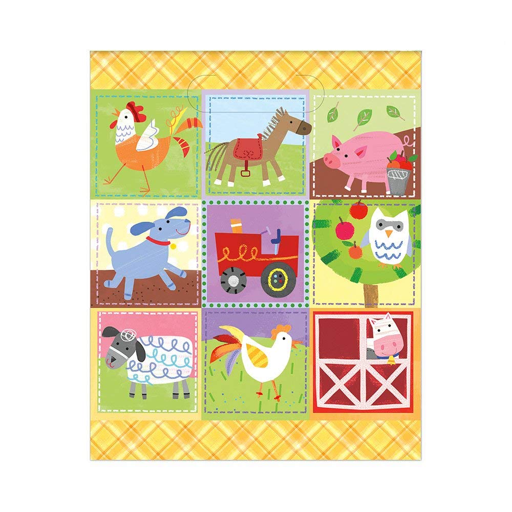 Unique Party 72463 - Farm Party Bags, Pack of 8