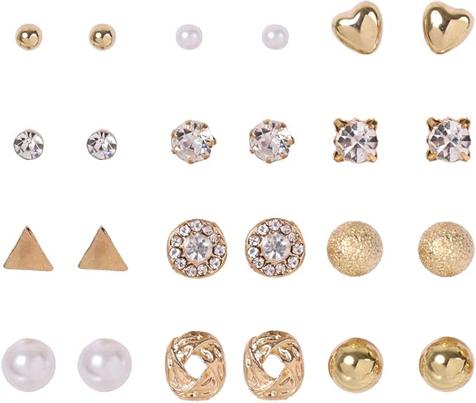 Amazon ワンポイントデザインピアスセット Pierce ルピス ネックレス 通販
