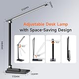One Fire LED Desk Lamp 15 Modes 500 Lumen Dimmable USB Office Lamp view 4