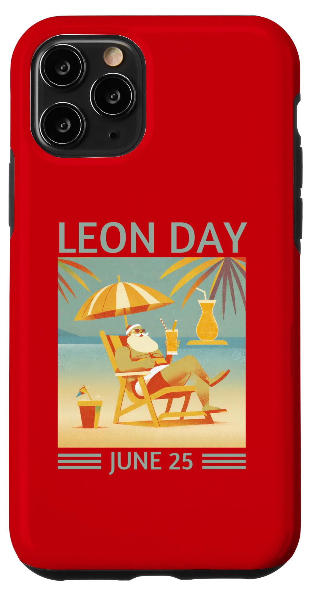 National Leon Day June 25 Noel Christmas Case for iPhone 11 Pro
