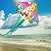 HENGDA KITE- Kites for Kids Children Lovely Cartoon Mermaid Kites with Flying Line